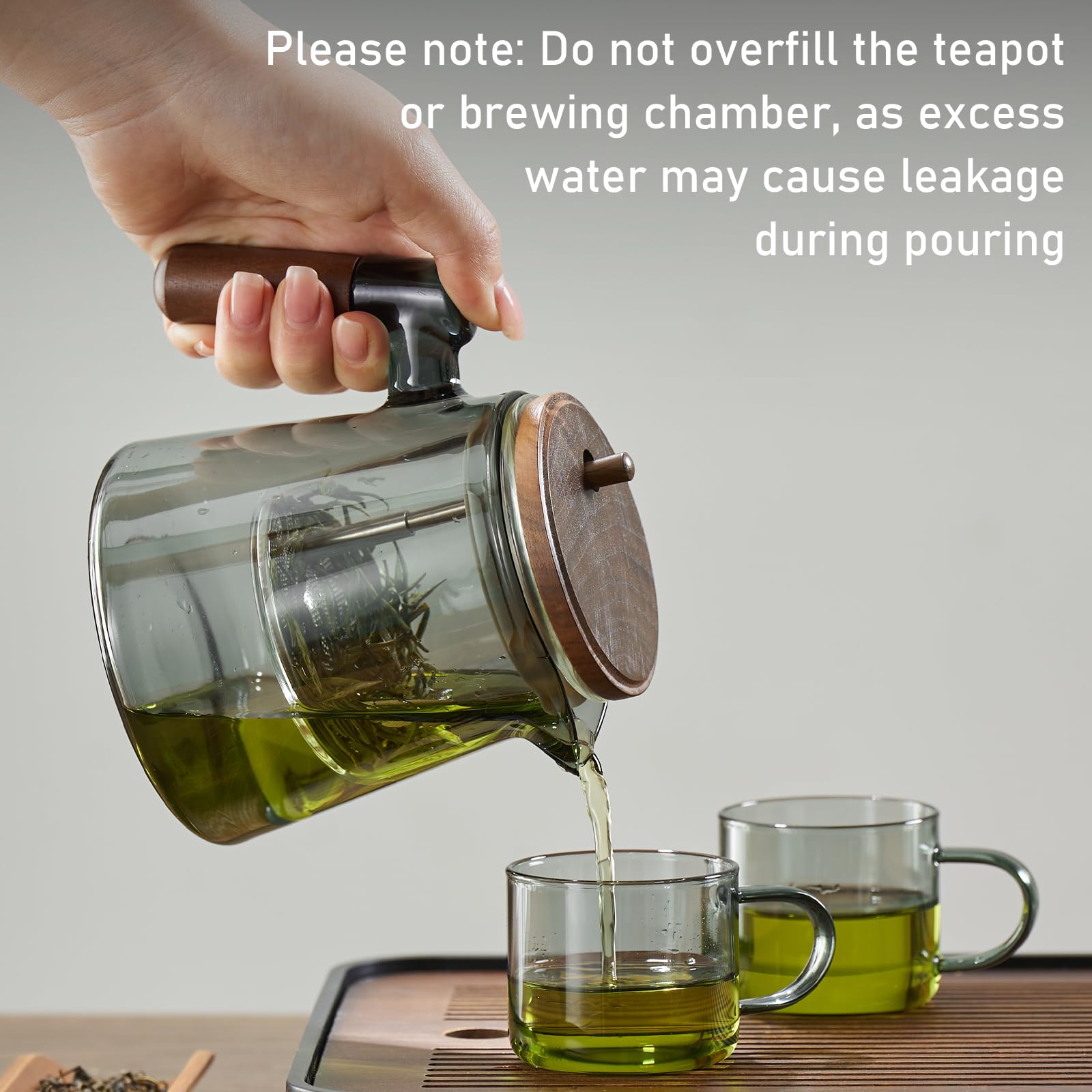 Ideal for oriental or large-leaf tea blends.