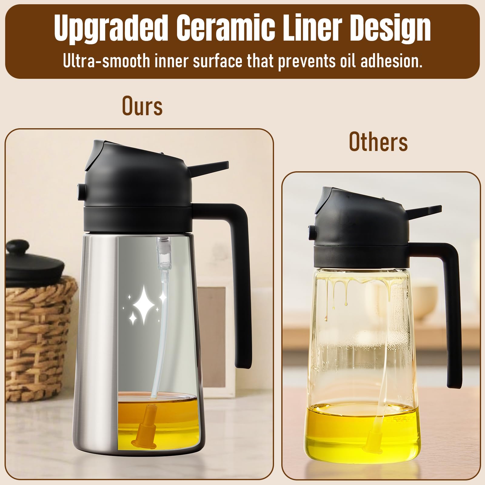 PARACITY stainless-steel-shell emphasizes durability and a premium kitchen look.