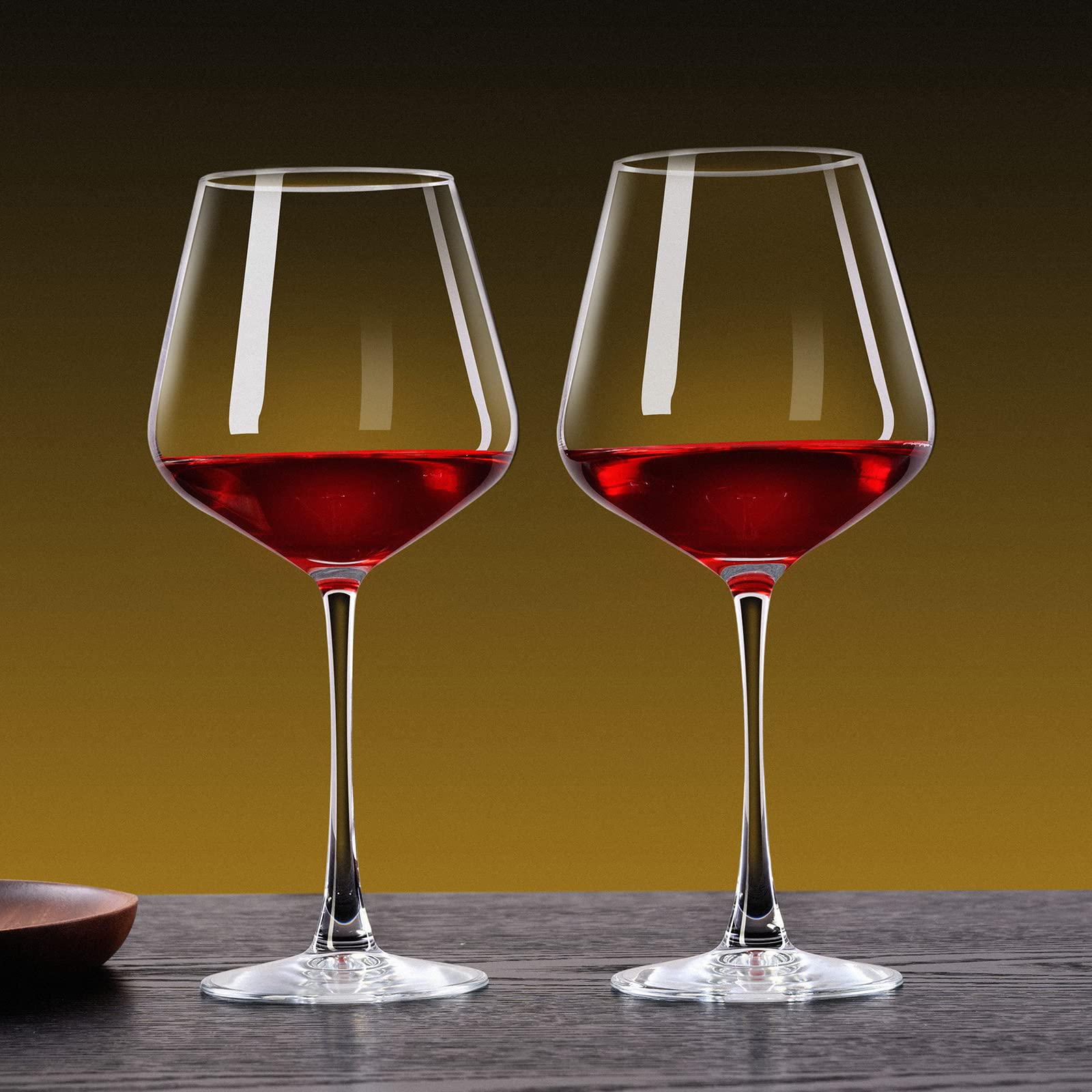 PARACITY versatile wine glasses suit Bordeaux, Pinot Noir, whites.