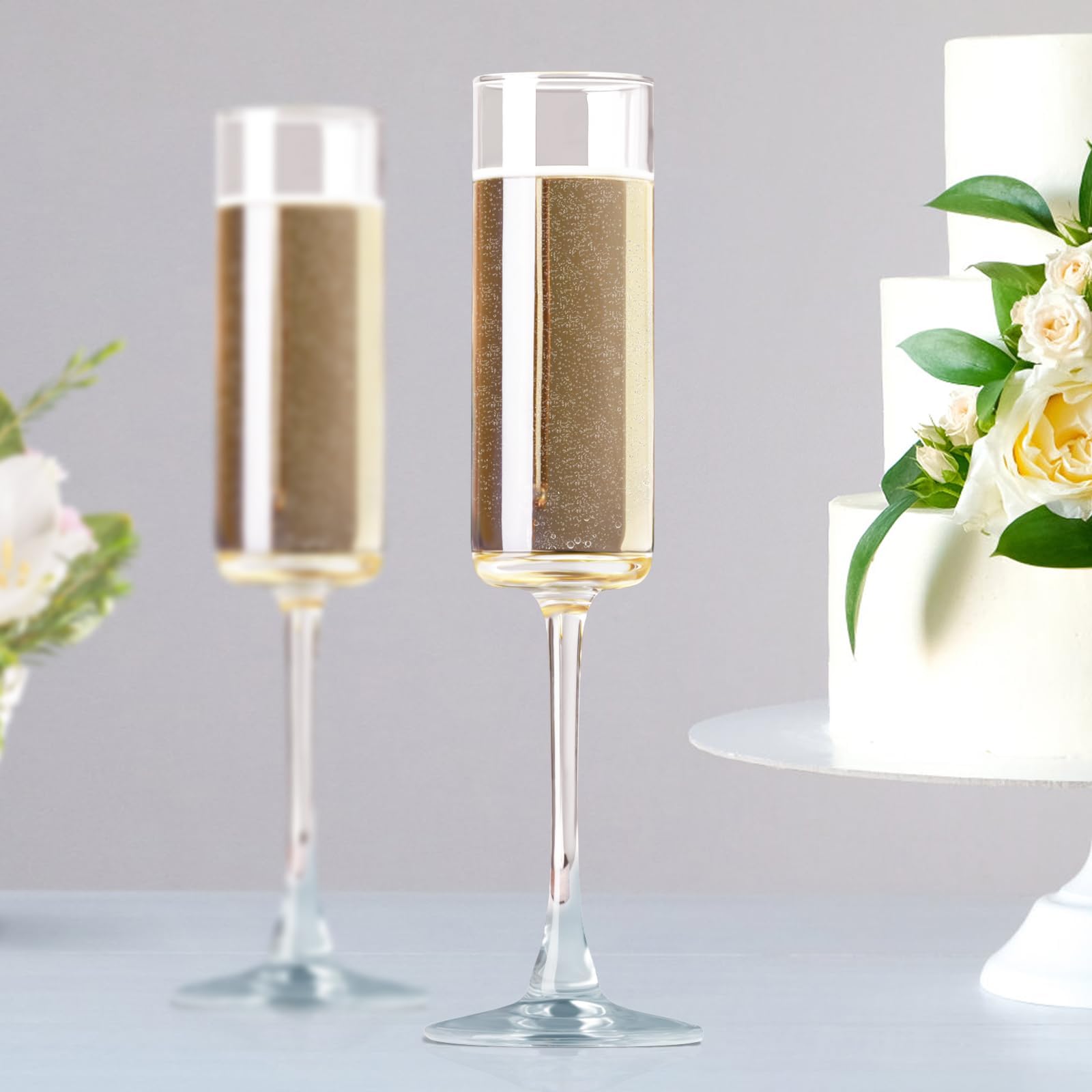 PARACITY wedding champagne flutes ideal for weddings and celebrations.
