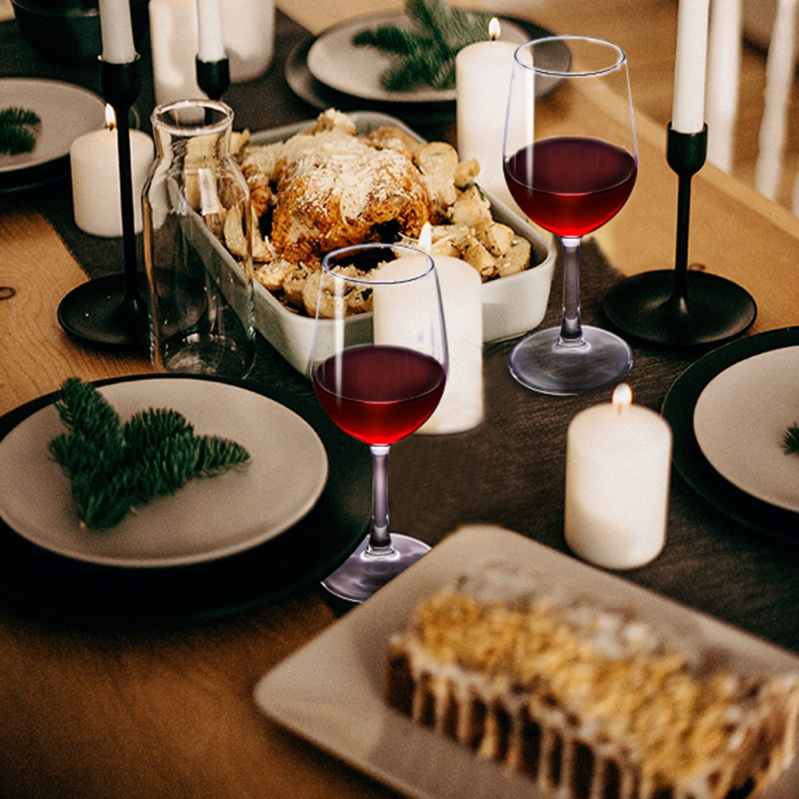 PARACITY glasses suitable for red and white wine experiences at home