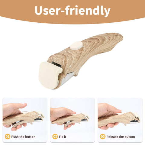 Parakatoikos universal cookware handle fits thin-edged pots for versatile use.