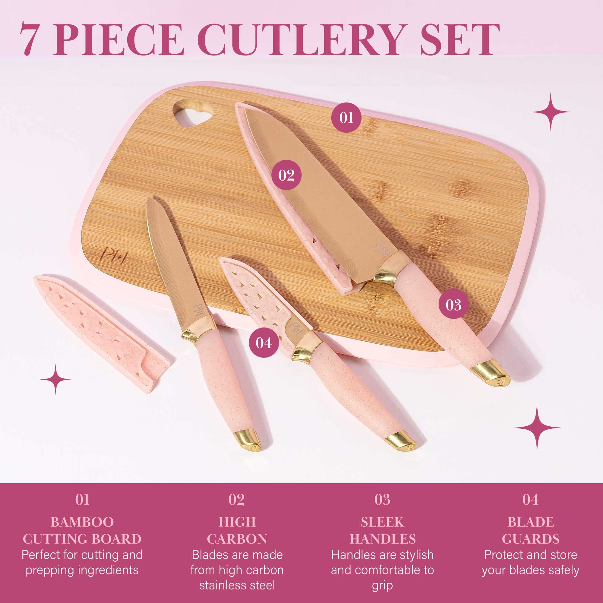 Paris Hilton blade guards keep blades safely stored between uses