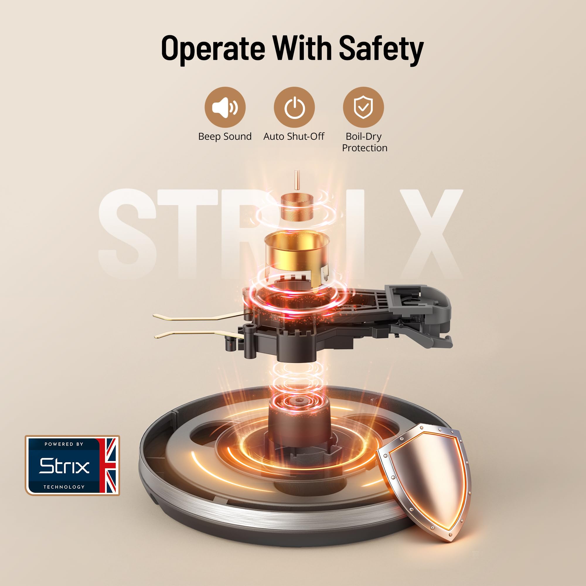 Paris Rhône kettle pouring action demonstrating easy, safe pouring with a comfortable handle.