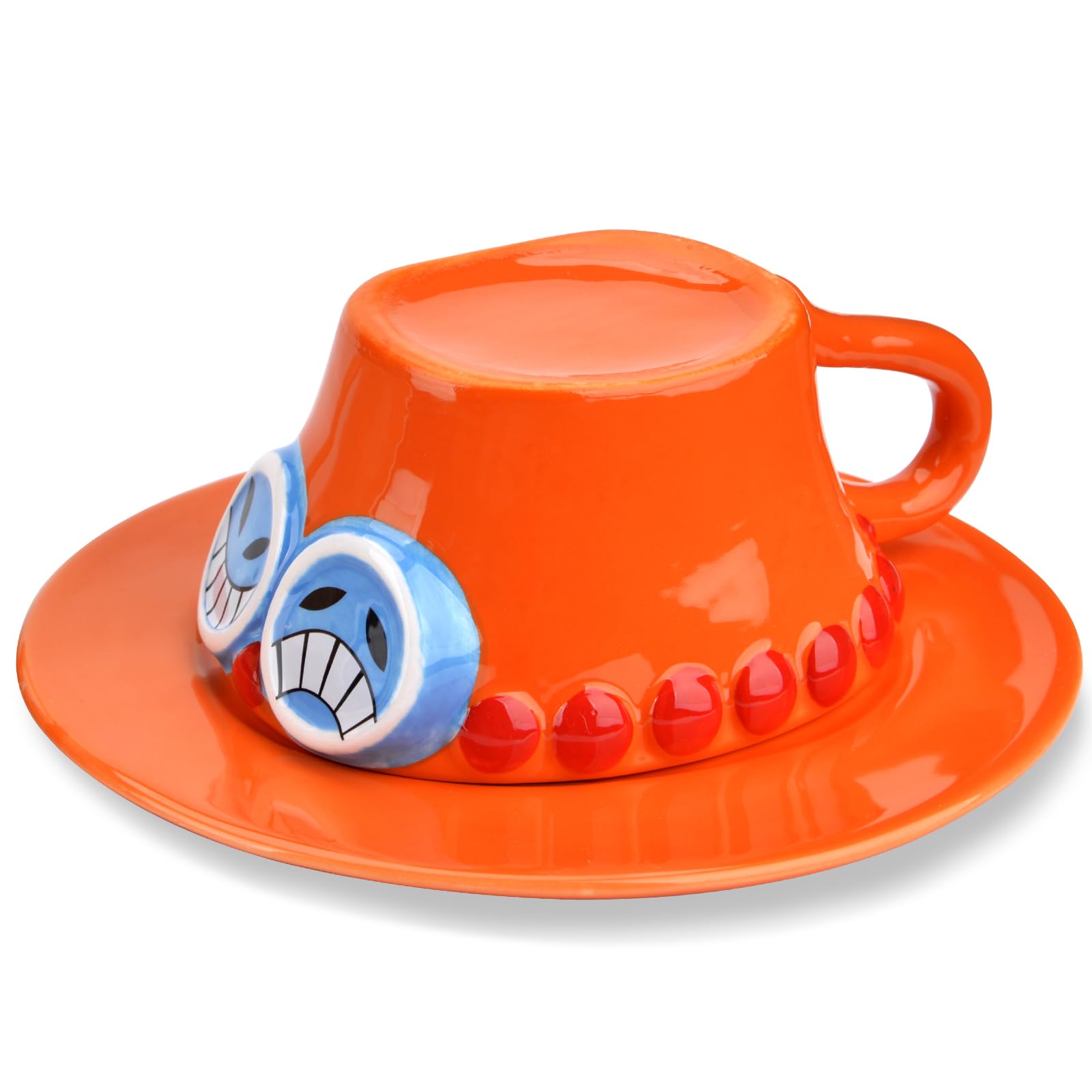 Parknshop Ace mug with hat-design, ideal for anime fans.