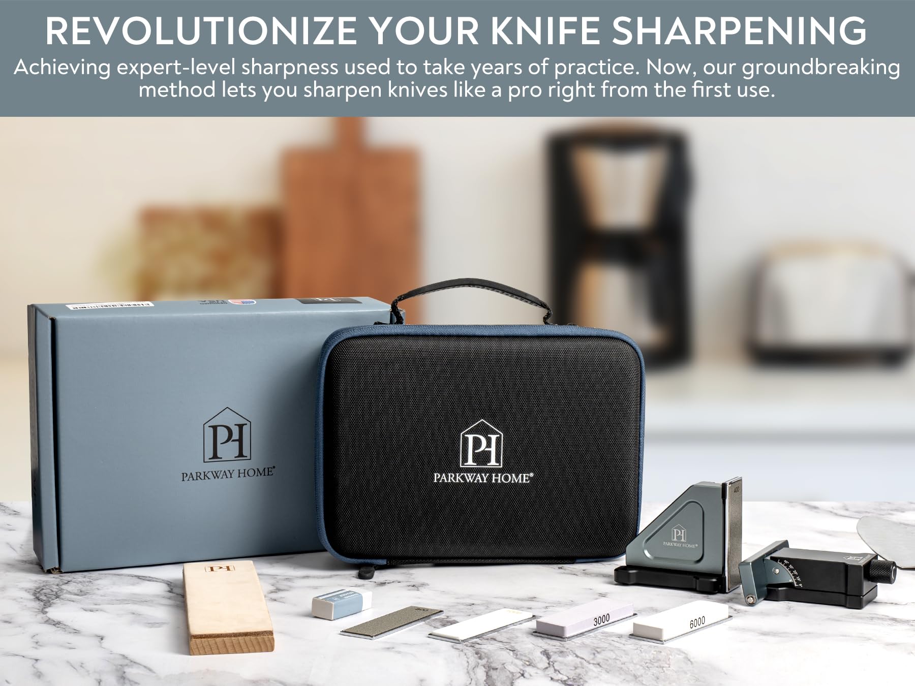 Gift-ready packaging from Parkway Home for an everyday kitchen tool