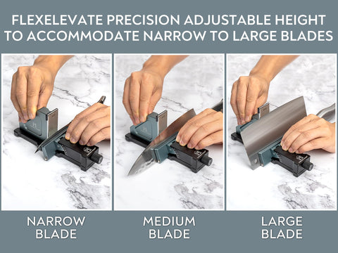 Parkway Home sharpener improves blade performance with quick, controlled strokes