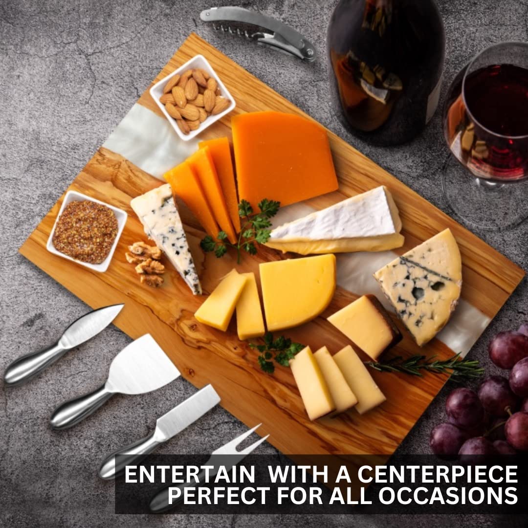 Parkway Home serving board arranged on table for versatile appetizers and desserts.
