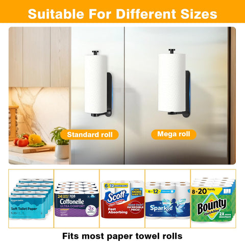 PAROTO self-adhesive and wall mount option keeps towels within reach