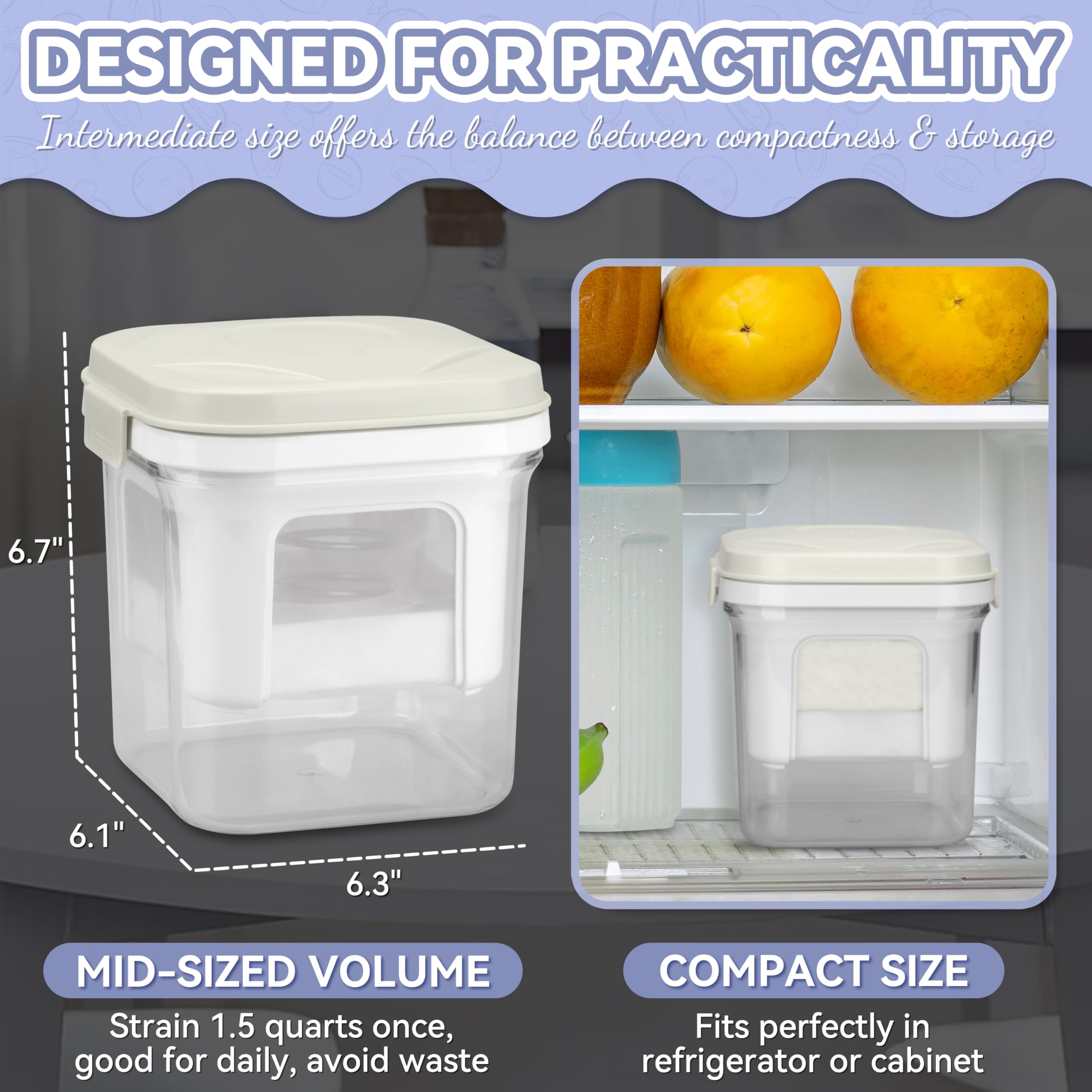 Party Desserts easy-clean design with dishwasher-safe components for quick cleanup after use.