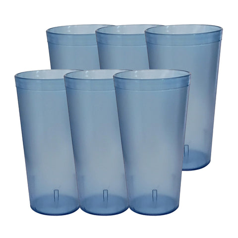 Party Outlaw lt blue 20oz tumblers, 6pc, showcased as reliable everyday drinkware.