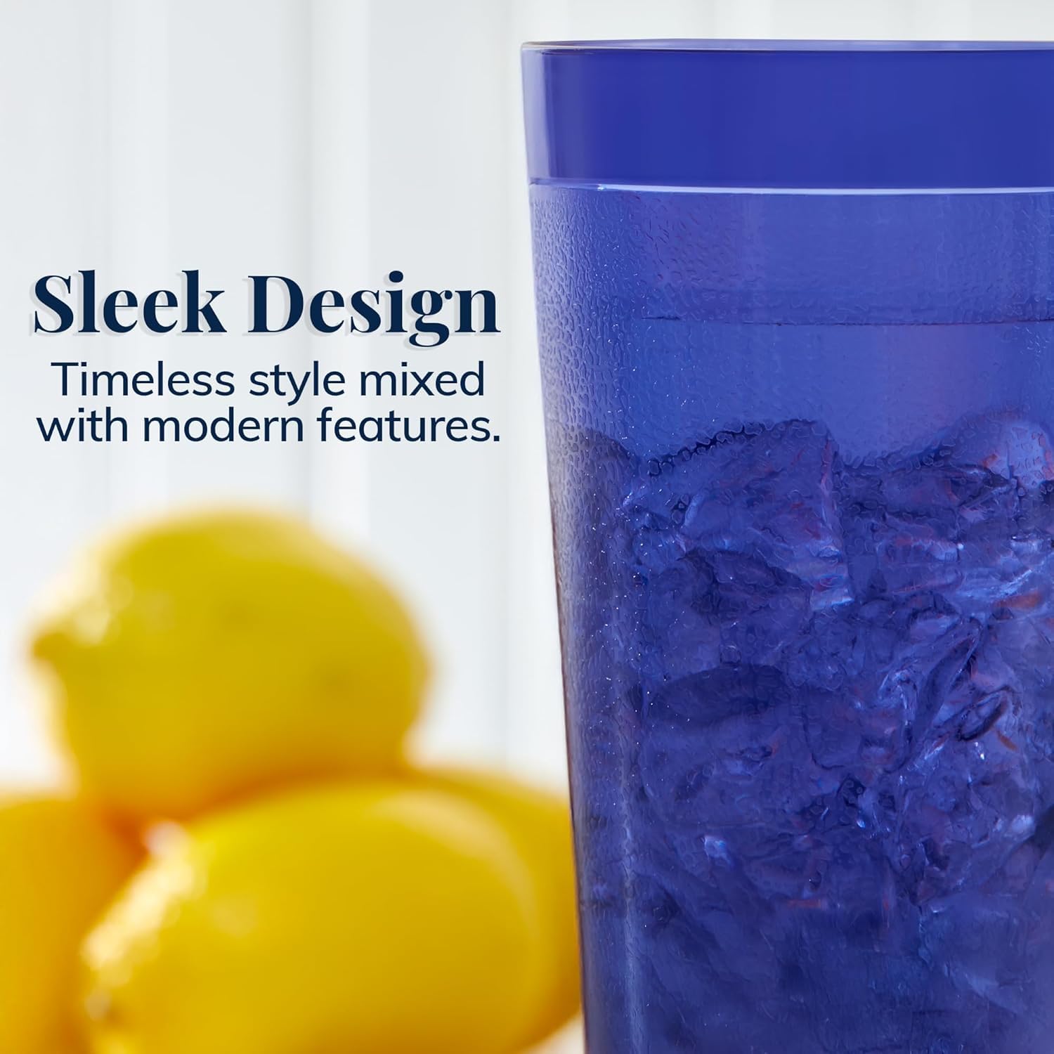 Party Outlaw lt blue 20oz tumbler, top-rack dishwasher safe for family cleanup.