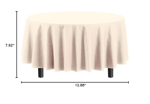 Party Solids table covers pair with other essentials for coordinated decor.