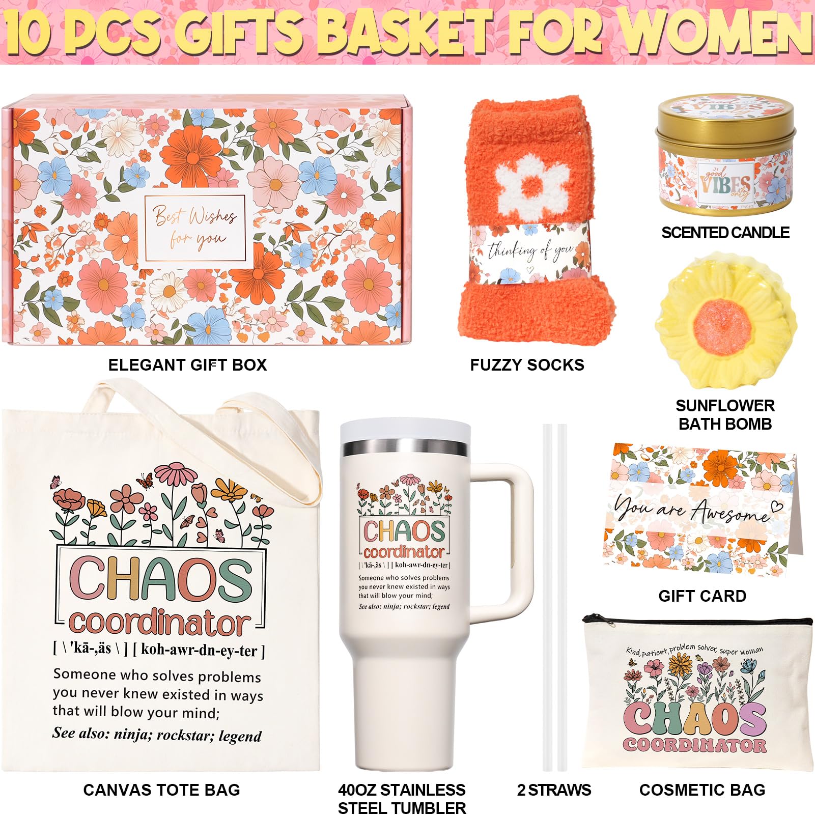 Partylamb Chaos Coordinator tumbler with handle keeps drinks cold and portable.