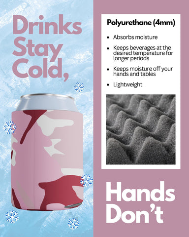PartyPrints beach-ready setup vibrant sleeves for poolside sipping