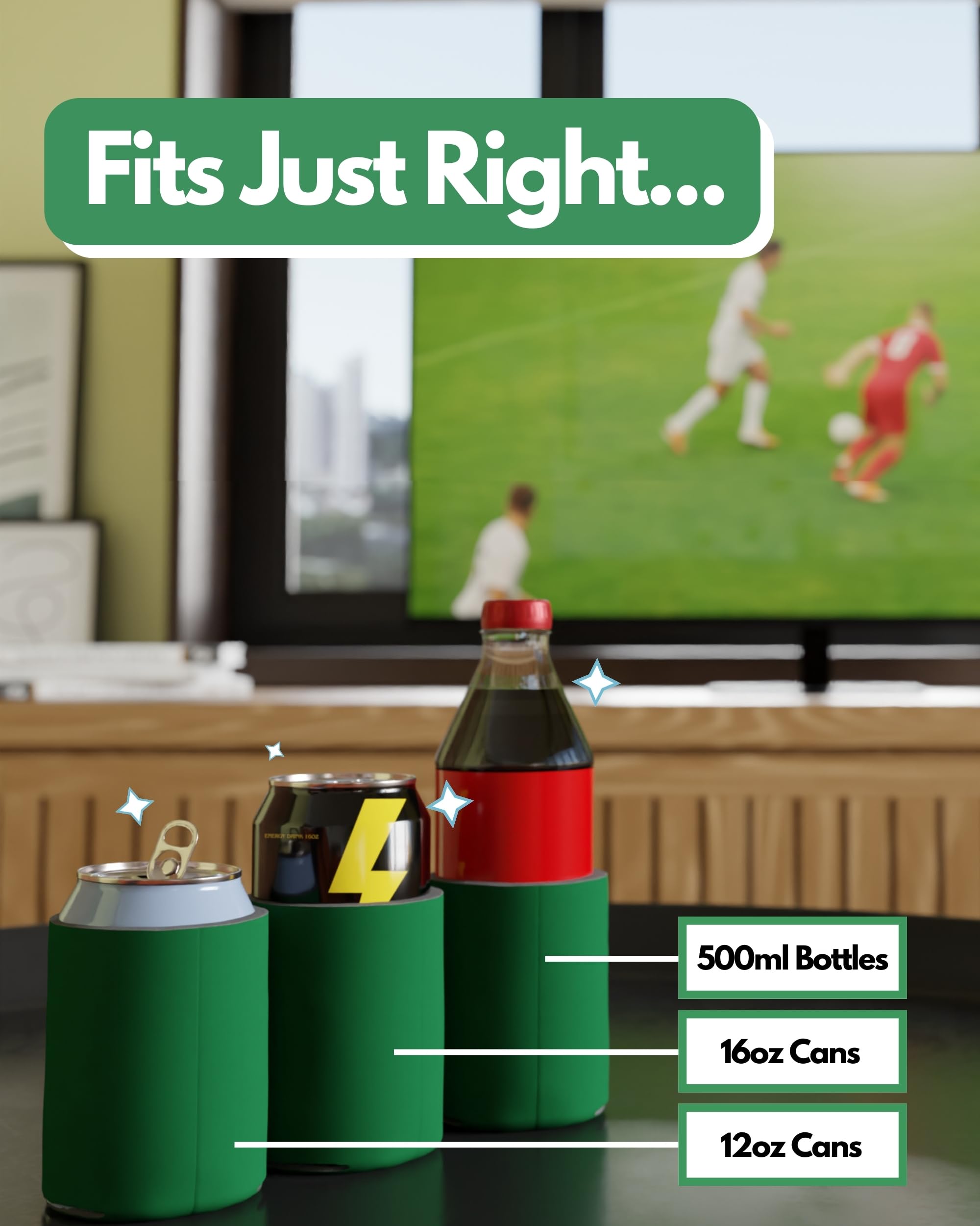 PartyPrints screen print ready sleeve enables vivid party designs.