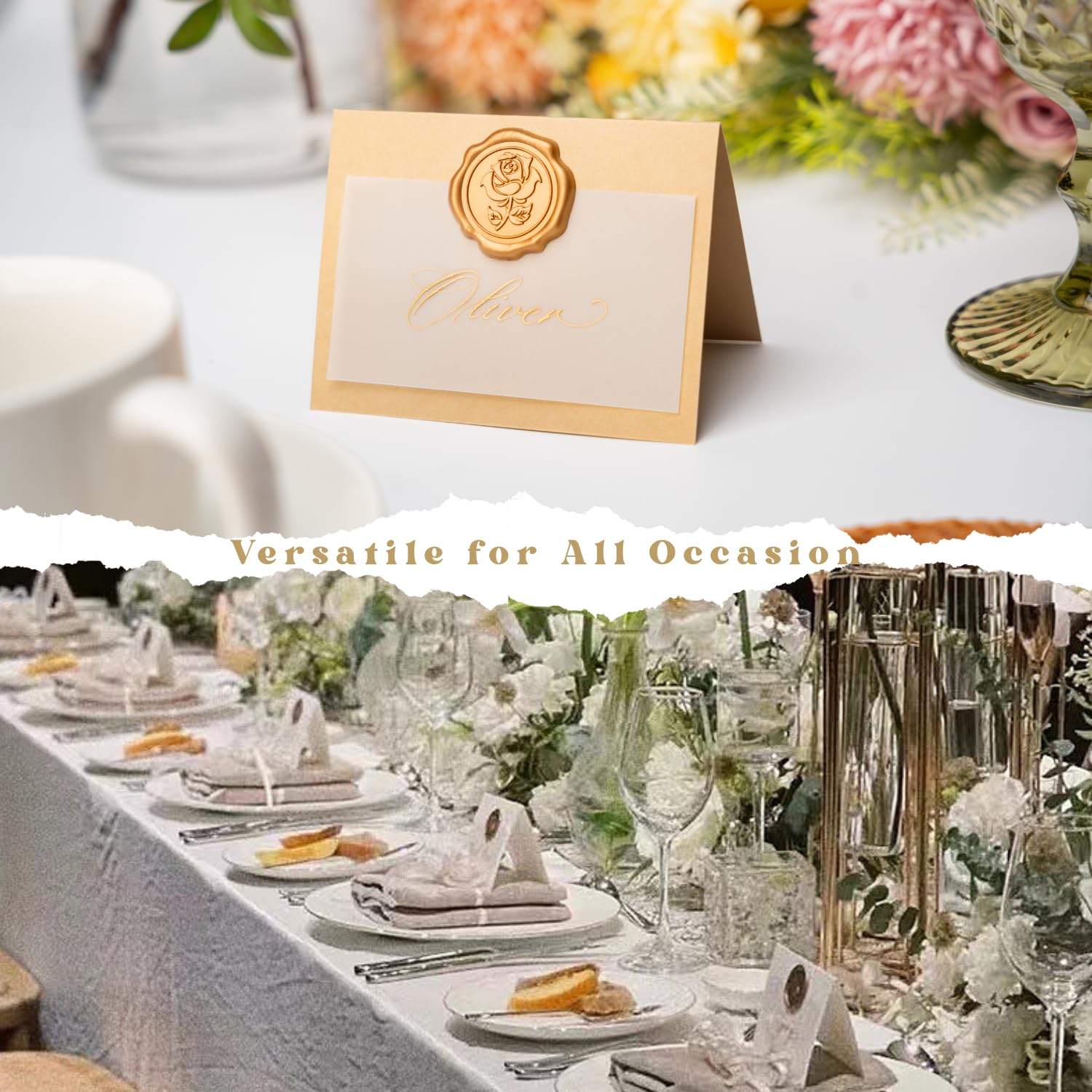 Parvigo 25-pack display-ready cards for weddings or parties