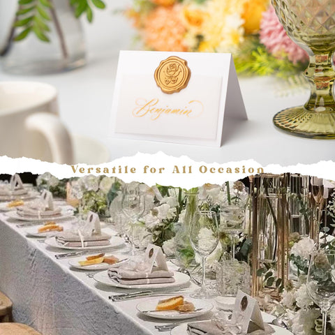 Parvigo wedding decor cards elevate table ambiance for guests