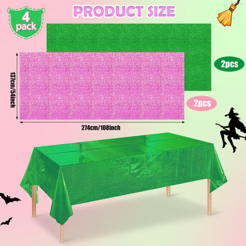 Pascliyna 54x108 rectangle cover provides broad table coverage for parties