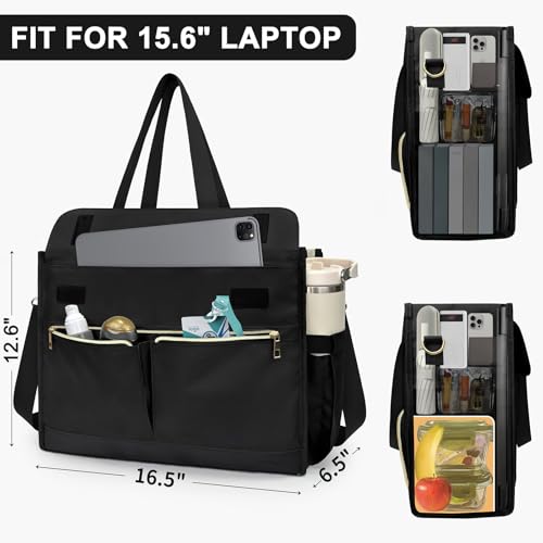 PASMAN tote with side slots for 40oz bottle or 30oz tumbler
