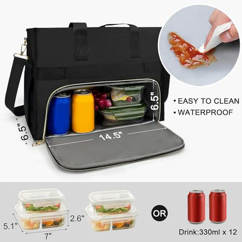 PASMAN durable water-resistant polyester protects contents during daily use