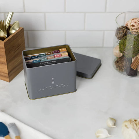 Passionate Penny Pincher heavy steel construction ensures durable kitchen organization.