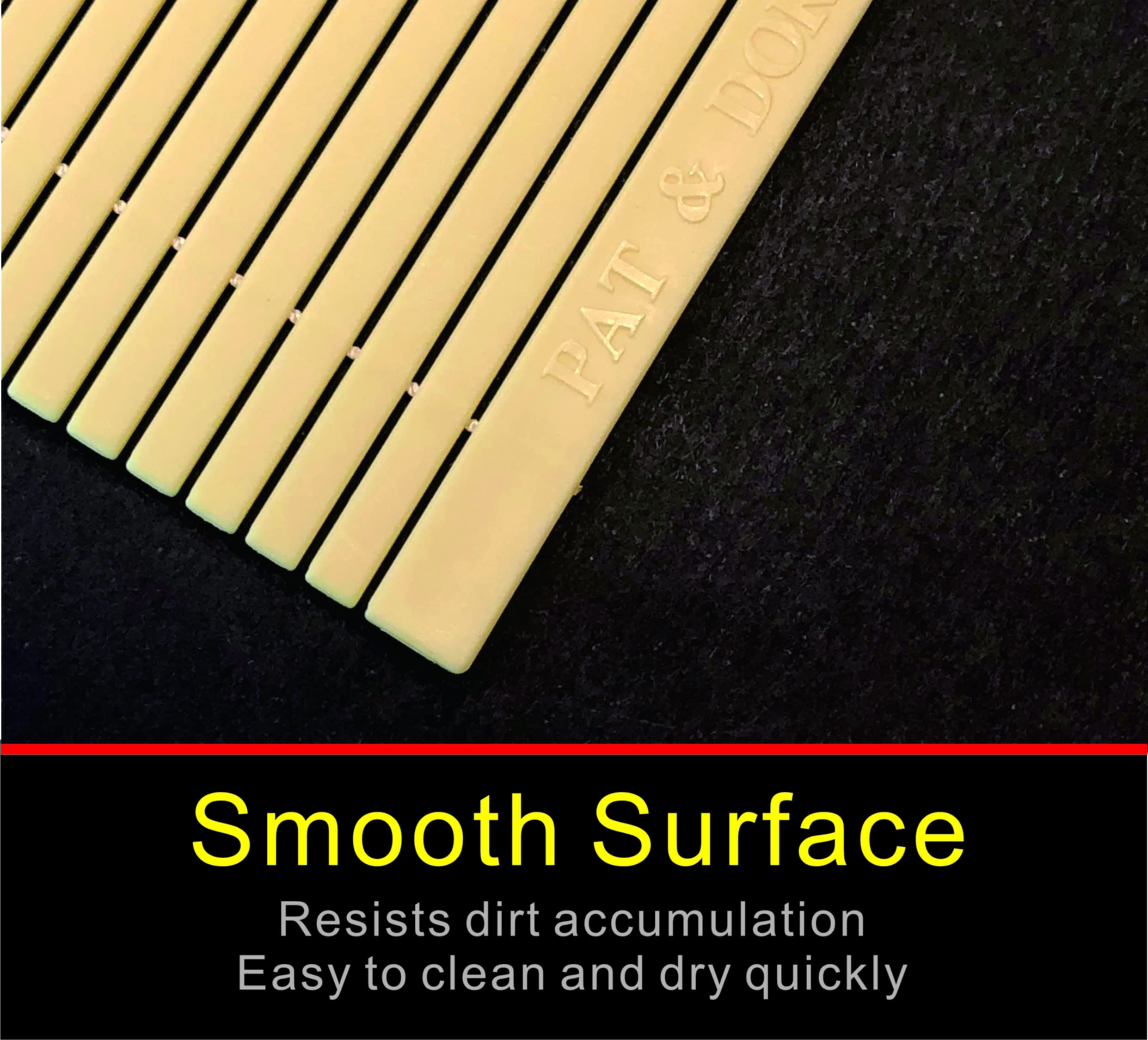 Pat & Doris sushi mat made of food-grade PP material for safety.