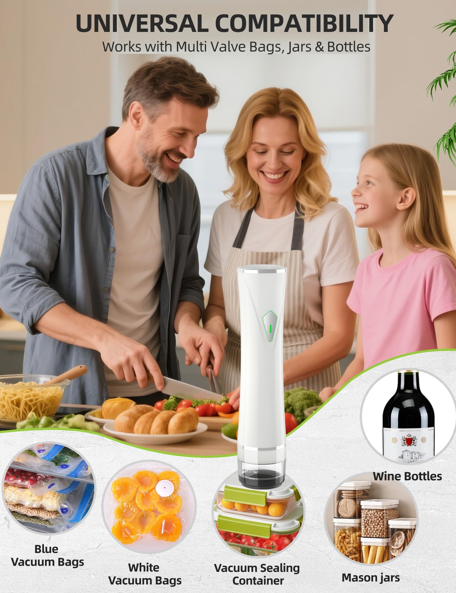 Patchelp compatible with bags, containers, jars and wine bottles.
