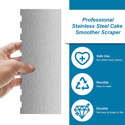 Patelai 2pcs cake edge decorators set for versatile decorating.