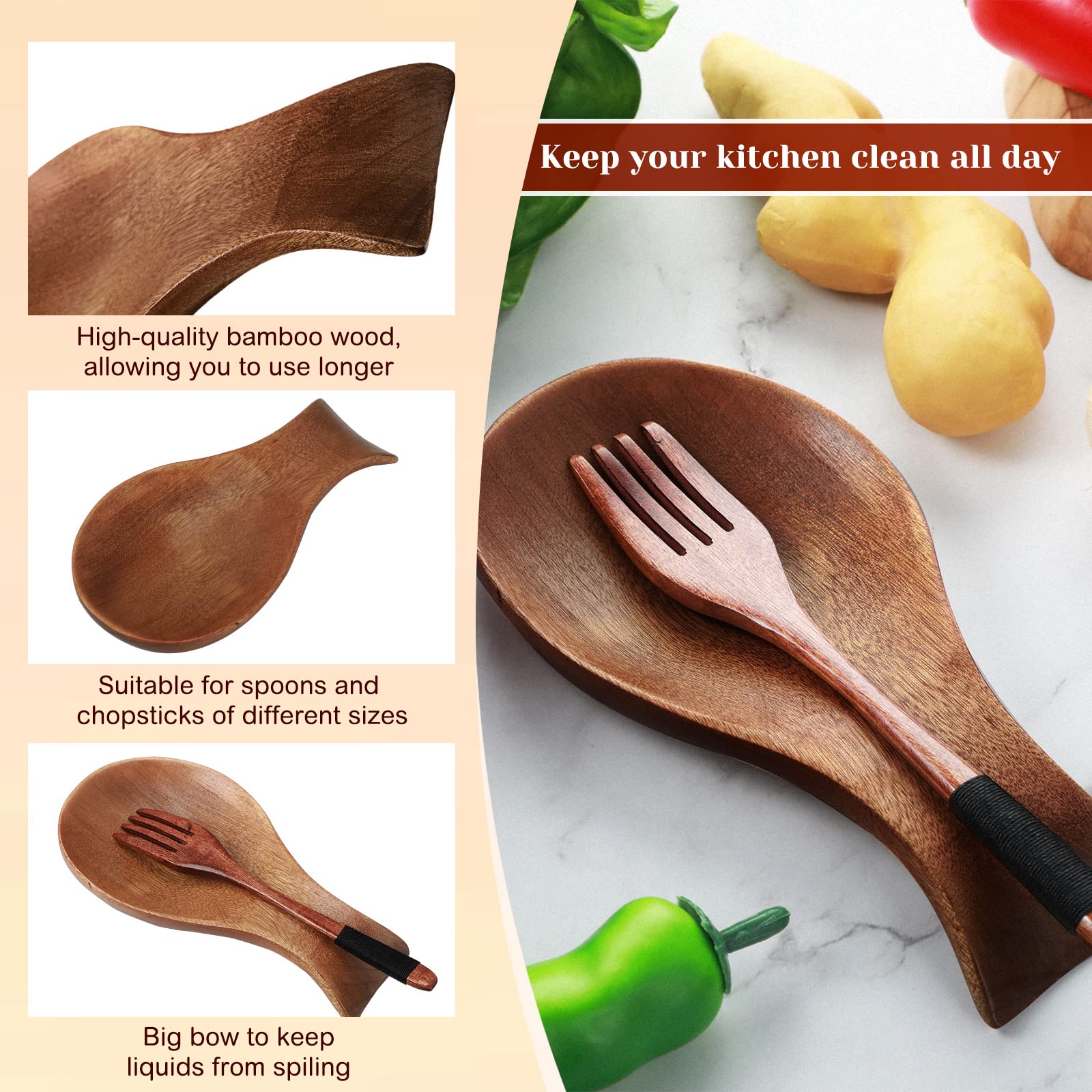 Patelai Acacia spoon rest as dining table decor adds rustic charm.