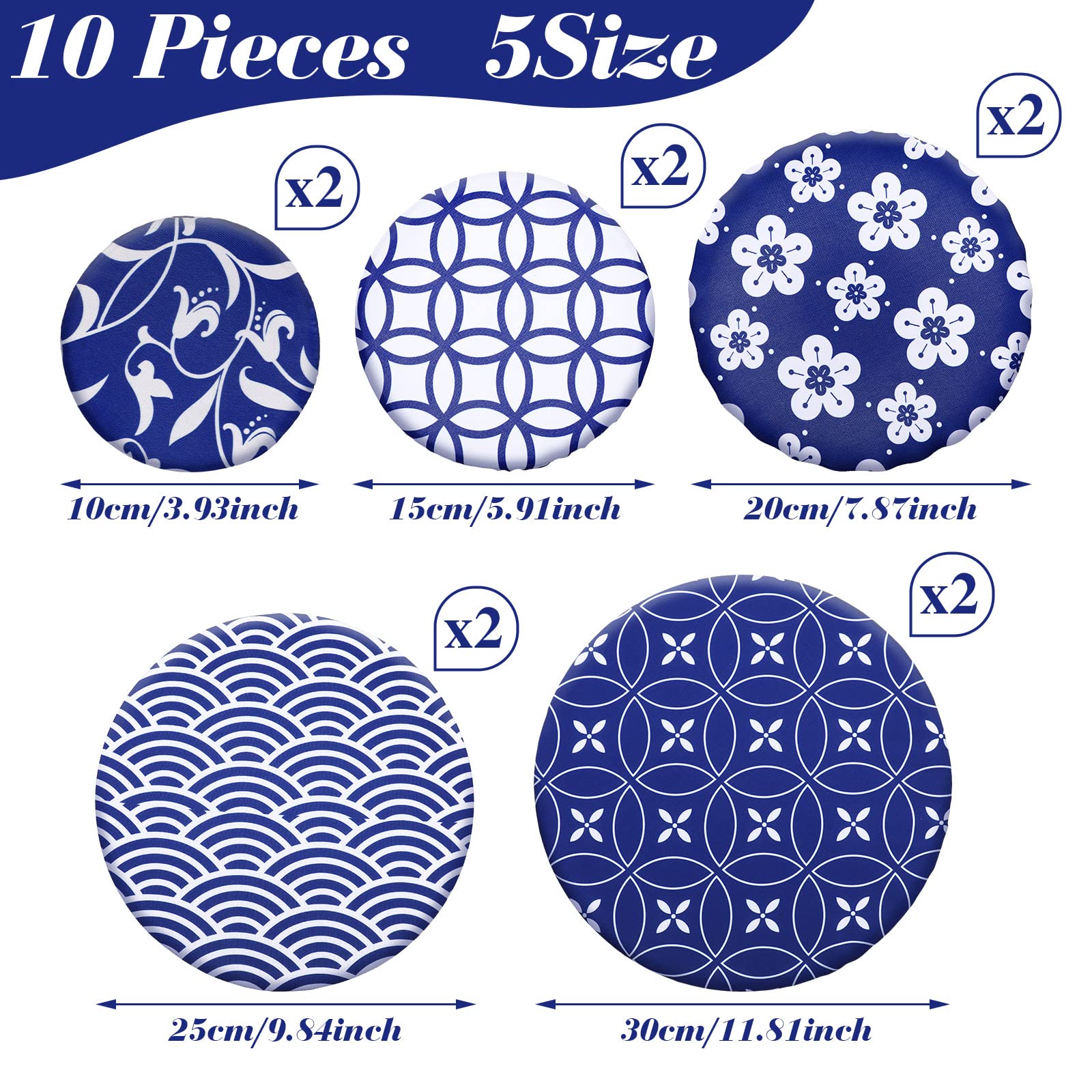 Patelai leftovers covers are convenient for fridge and freezer storage.