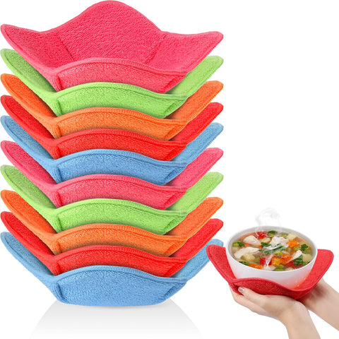 Patelai bowl holder colorful set for hot dish handling