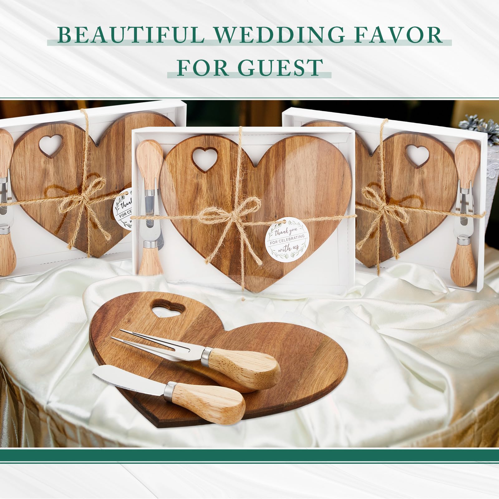 Patelai bridal shower favor display on dessert table
