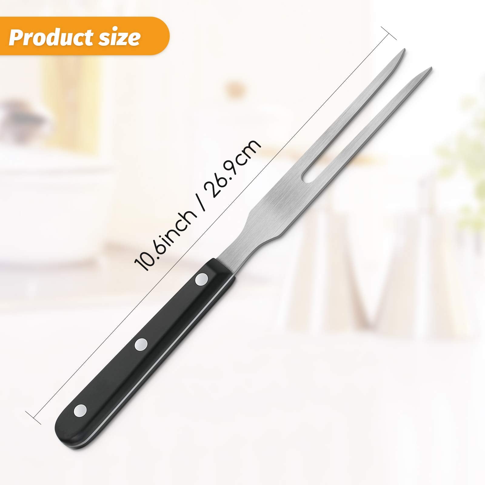 Patelai carving forks stainless steel teeth provide durable grip for precise slicing