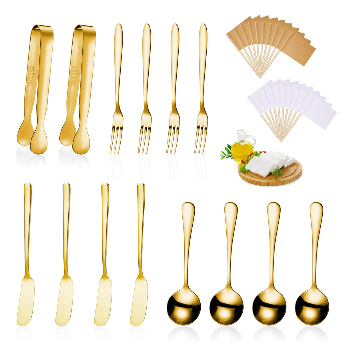 Patelai spreader knives displayed for effortless serving