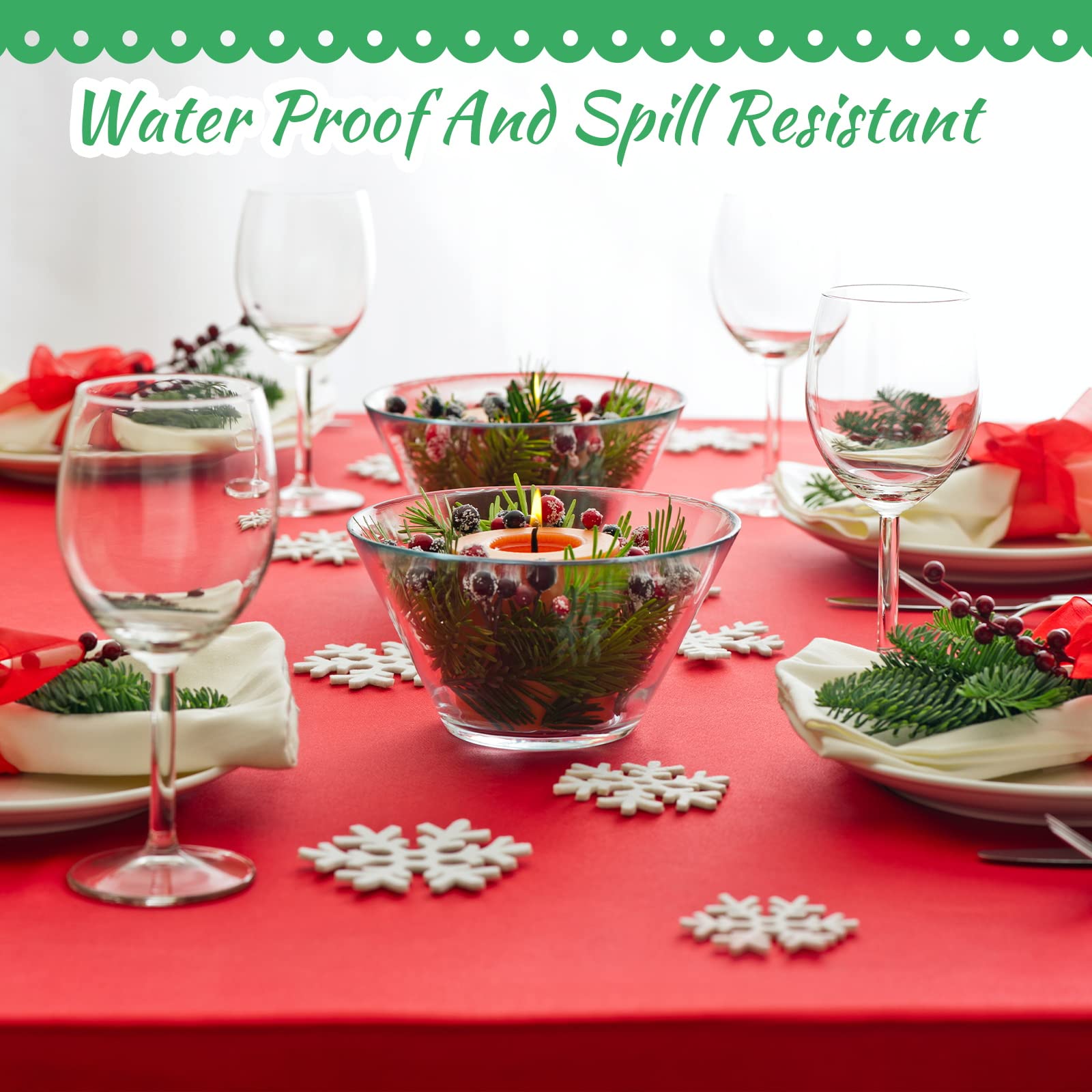 Patelai colorfast plastic tablecloth maintains bright color at celebrations