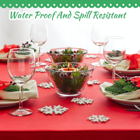 Patelai colorfast plastic tablecloth maintains bright color at celebrations