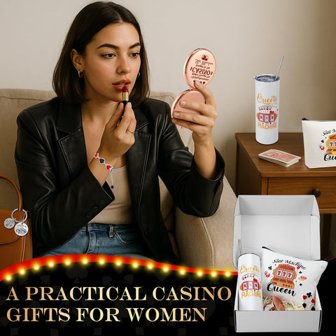 Patelai casino-style cosmetic bag for organized daily essentials.
