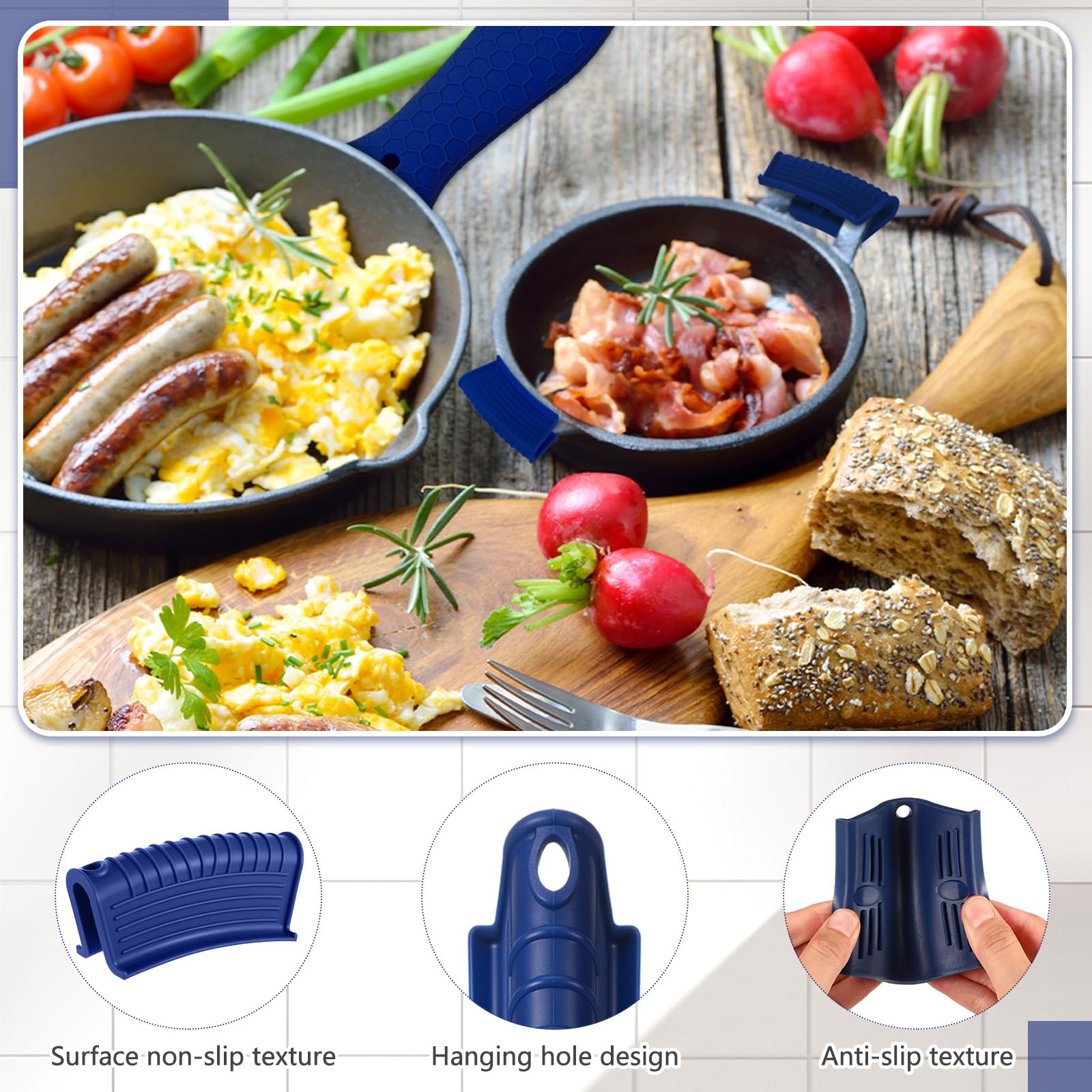 Patelai hanging hole design enables convenient storage