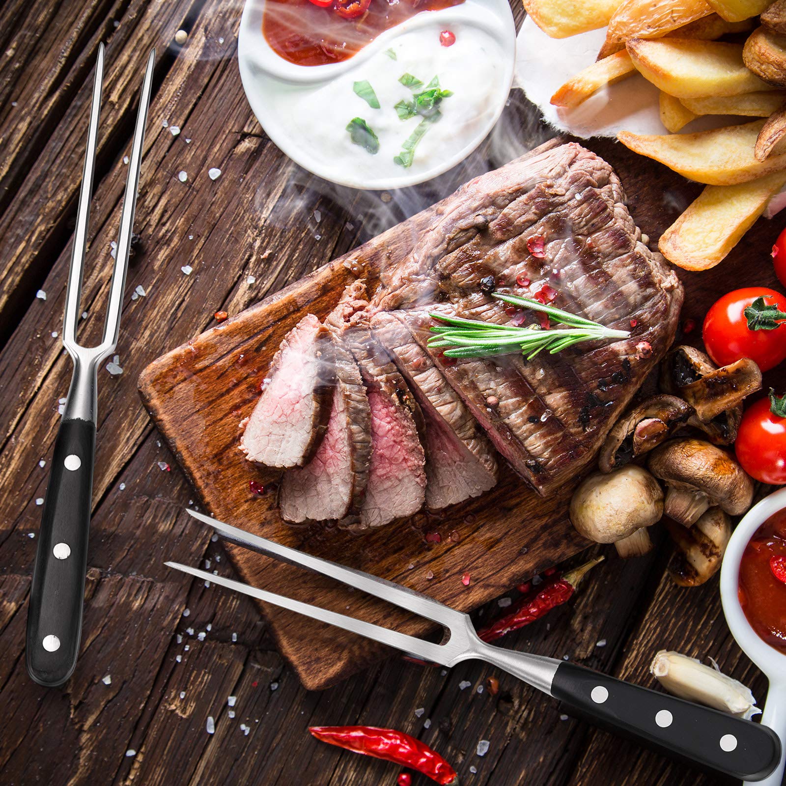 Patelai kitchen carving set two pieces ready for roast nights