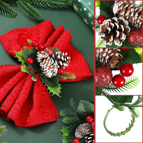 Patelai napkin rings packed and ready for holiday dining setup