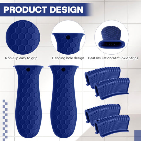 Patelai navy blue 8-piece set ready for gifting