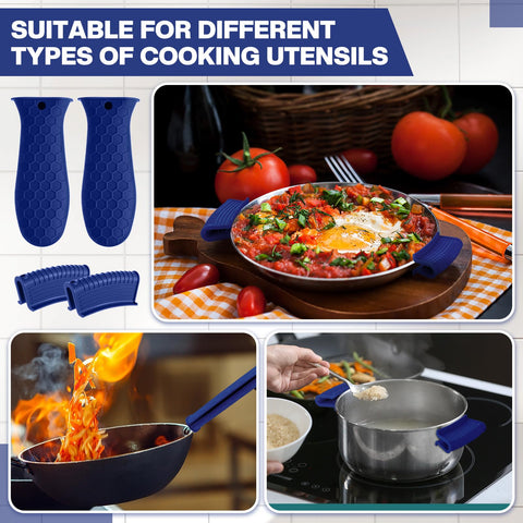 Patelai silicone assist handle holder navy blue for added support