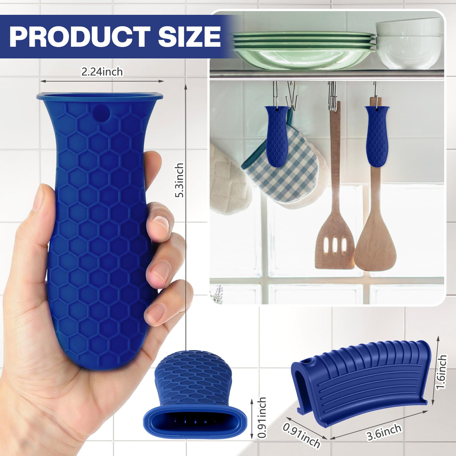Patelai silicone pan sleeve cleans easily after cooking