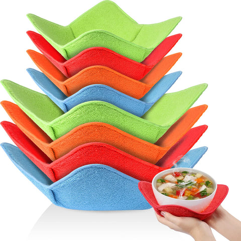 Patelai small bowl holder protects hands when lifting hot bowls