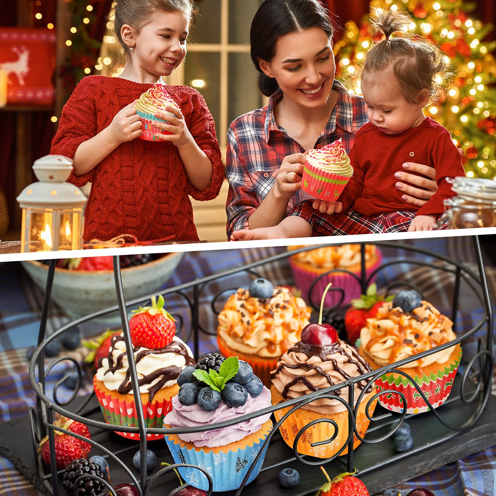 Patelai snowflake toppers collection adds seasonal charm to treats.
