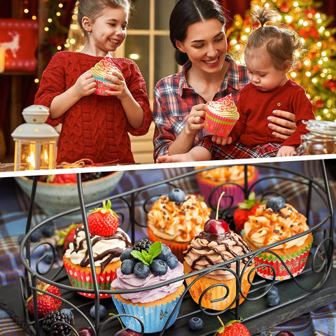 Patelai snowflake toppers collection adds seasonal charm to treats.