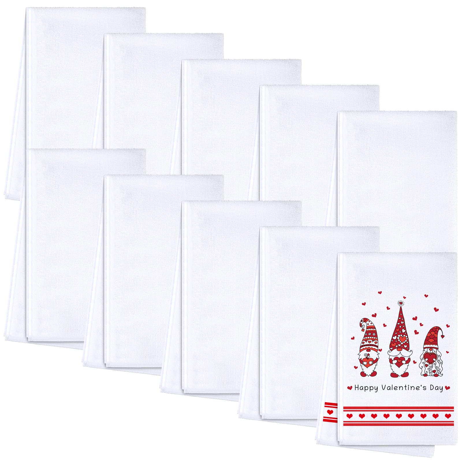 Patelai sublimation dish towel packaging showing secure shipment