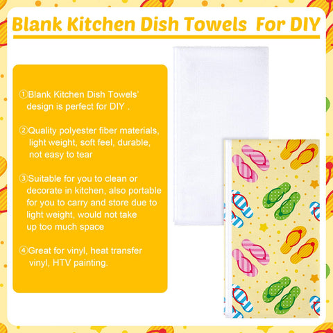 Patelai sublimation dish towel soft fiber for durable daily use
