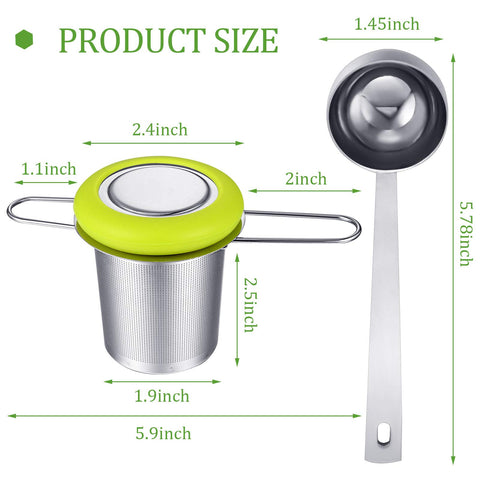 Patelai tea infuser lid doubles as a coaster during brewing.